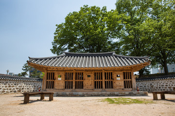 Naklejka premium Hongju eupseong is a town castle from the Joseon Dynasty.