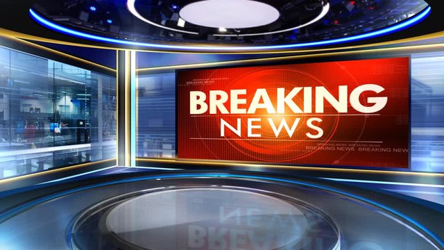 3D rendering background is perfect for any type of news or information presentation. The background features a stylish and clean layout 