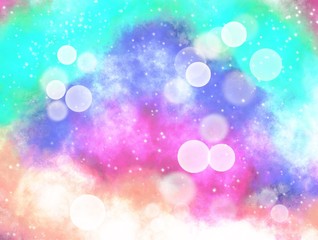 pastel blurry colorful abstract background of gradient color. Ombre style