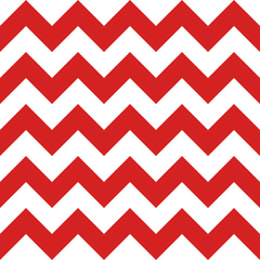 Seamless pattern with red and white zigzag. Vector illustration.