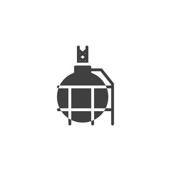 Industrial oil tank vector icon. filled flat sign for mobile concept and web design. Fuel storage tank glyph icon. Symbol, logo illustration. Vector graphics