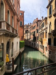 Fototapeta na wymiar The Canals in Venice
