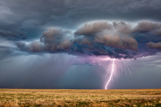 Lightning storm