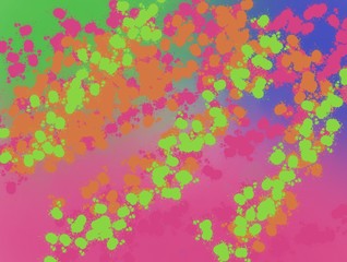 Colorful art vintage style. Color splashes. Surface design banners. Paint like illustration with rough paper design, book, abstract shape Website work background texture