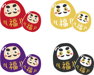 和風テイストのイラスト