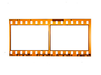 (35 mm.) film frame.With white space.