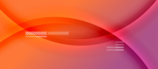 Trendy simple fluid color gradient abstract background with dynamic wave shadow line effect. Vector Illustration For Wallpaper, Banner, Background, Card, Book Illustration, landing page