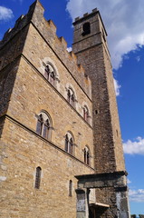 Fototapeta na wymiar Conti Guidi castle, Poppi, Tuscany, Italy