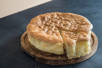 Genoese cake is an Italian sponge cake