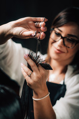 Hair Salon, Beautiful Young Woman