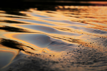 texture Waves on the river