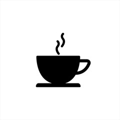 Coffee icon in trendy flat style isolated on background. Coffee icon page symbol for your web site design Coffee icon logo, app, UI. Coffee icon Vector illustration, EPS10.