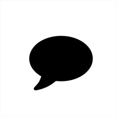 Chat icon in trendy flat style isolated on background. Chat icon page symbol for your web site design Chat icon logo, app, UI. Home Chat icon illustration, EPS10.