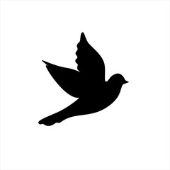 Dove icon in trendy flat style isolated on background. Dove icon page symbol for your web site design Dove icon logo, app, UI. Dove icon Vector illustration, EPS10.