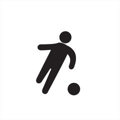 Fototapeta premium Football shoes in trendy flat style isolated on background. Football shoes page symbol for your web site design Football shoes logo, app, UI. Football shoes Vector illustration, EPS10.