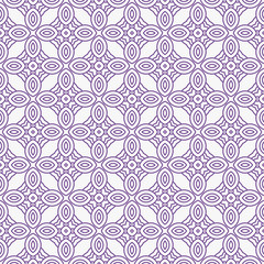 Art-deco seamless geometric pattern with retro ornament. Vector illustration