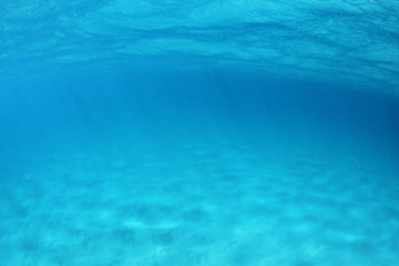 Fototapeta na wymiar Blue ocean background 