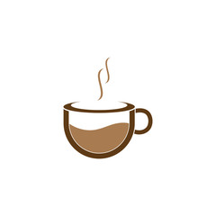 Coffee cup Logo Template vector icon