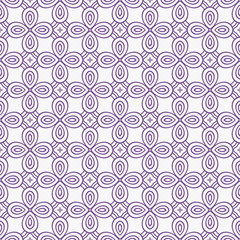 Art-deco seamless geometric pattern with retro ornament. Vector illustration