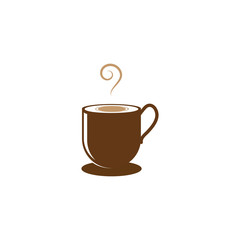 Coffee cup Logo Template vector icon