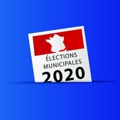 Municipal elections March 2020 vector