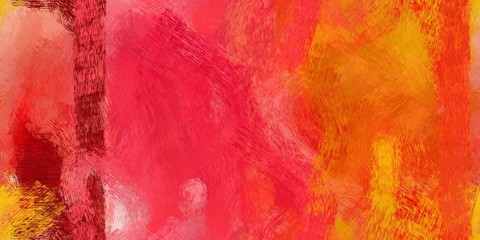 seamless pattern art. grunge abstract background with crimson, vivid orange and bronze color. can be used as wallpaper, texture or fabric fashion printing