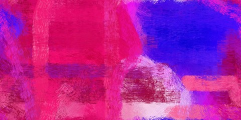 seamless pattern design. grunge abstract background with medium violet red, medium blue and medium orchid color. can be used as wallpaper, texture or fabric fashion printing
