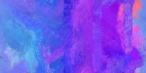 seamless pattern art. grunge abstract background with medium slate blue, blue violet and corn flower blue color. can be used as wallpaper, texture or fabric fashion printing