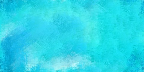 repeating pattern. grunge abstract background with turquoise, bright turquoise and sky blue color. can be used as wallpaper, texture or fabric fashion printing