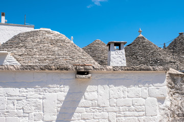 Trulli houses in Alberobello, Italy
