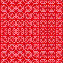 Seamless geometric pattern with modern ornamnet. Vector illustration
