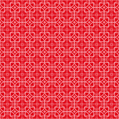 Seamless geometric pattern with modern ornamnet. Vector illustration