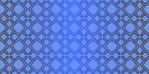 Fototapeta premium Seamless geometric pattern with decorative art-deco modern ornamnet. Vector illustration