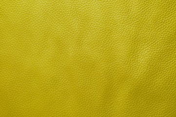 Gelbe Ledertextur als Leder Hintergrund