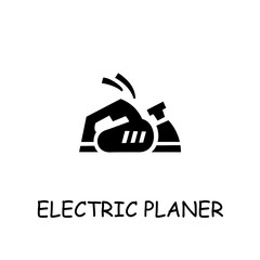 Electric Planer flat vector icon
