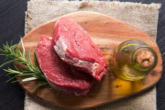 beaf and olive oil