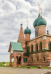 Fototapeta na wymiar Church of St. John Chrysostom in Korovniki