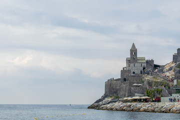 The Church of Saint Peter, Porto Venere, La Spezia, Italy