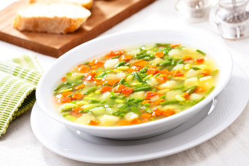 Soup With A Bunch Of Vegetables