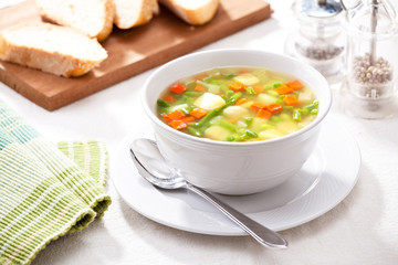 Soup With Organic Vegetables