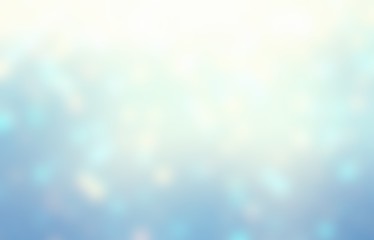 Ice blurred texture. White blue formless pattern. Soft background. Winter abstract illustration. Frosty backdrop.