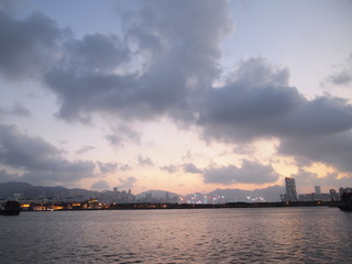 Naklejka premium travel in Hong Kong