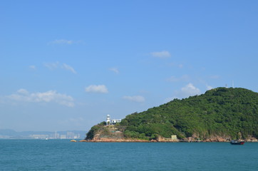 Naklejka premium travel in Hong Kong