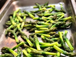 cooking raw asparagus