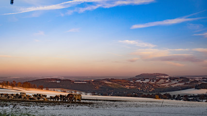 Frostiges Annaberg-Buchholz
