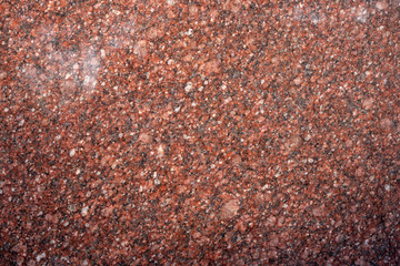 Red polished granite texture