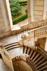 Stairs, Saint Lawrence Charterhouse Monastery in Padula