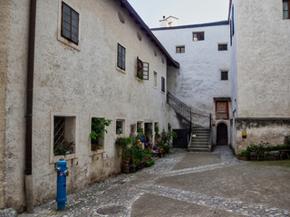 Courtyard of the old castle, Salzburg