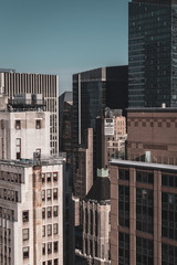 Fototapeta na wymiar buildings in new york city