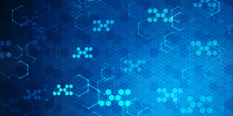 2D illustration medical structure background